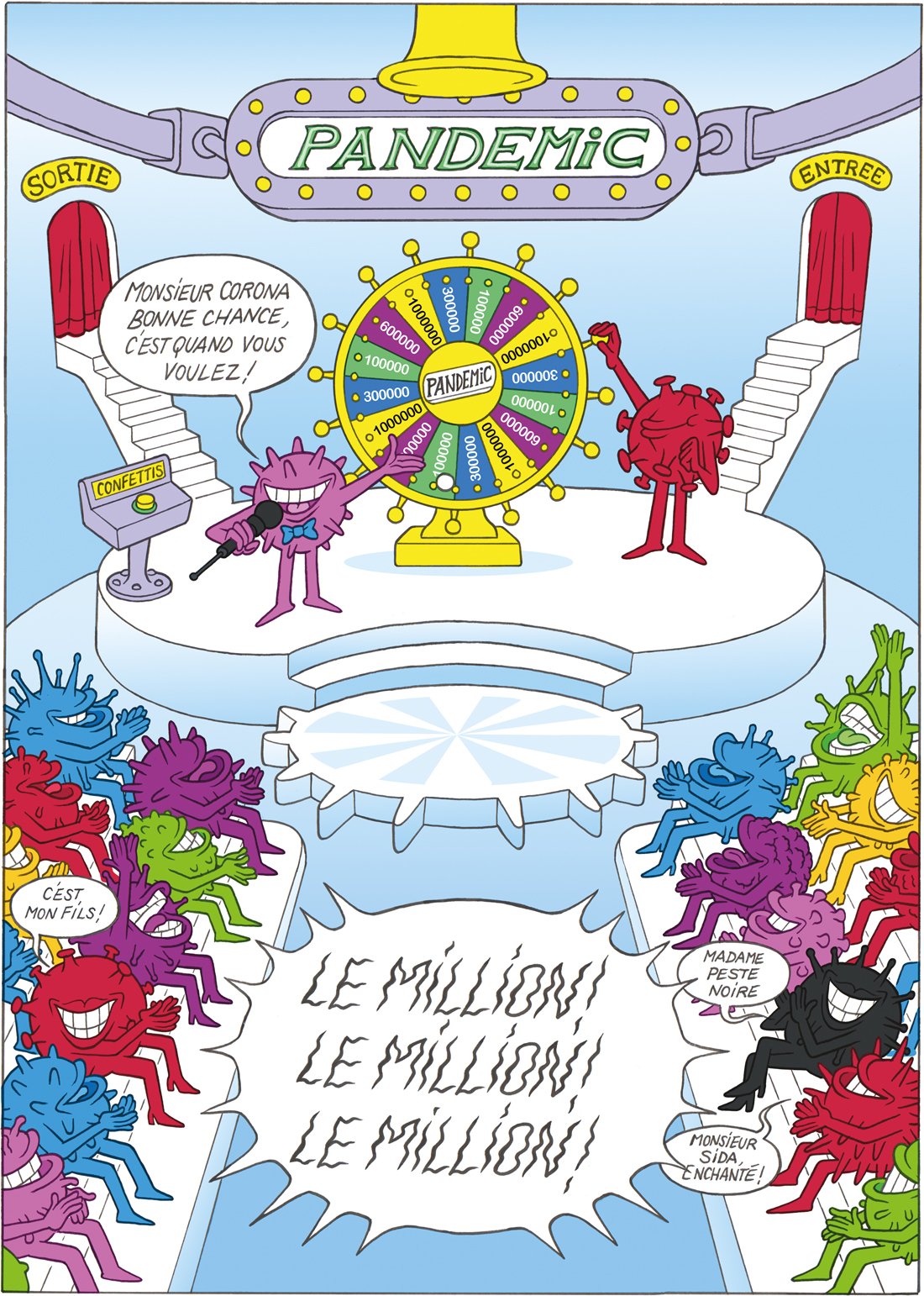 Meurtri-score? – dessin d’humour de Gwel
