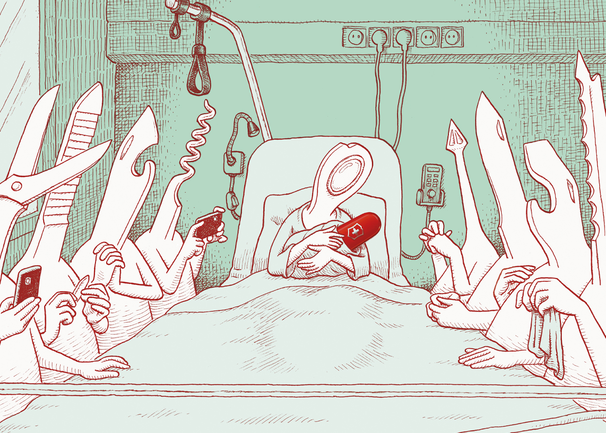 Heureux bricolage – dessin d’humour de Gwel