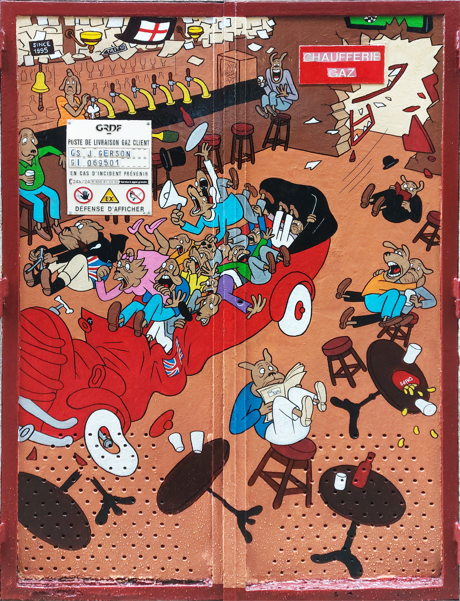 Fresques – travaux artistiques de Gwel, image 2 sur 3
